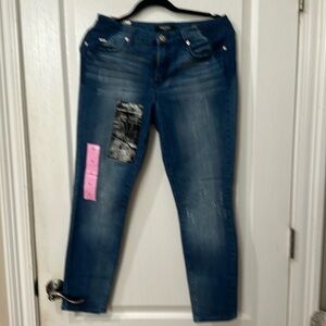 Women’s size 6 Nine West Gramercy skinny ankle jeans jegging’s
